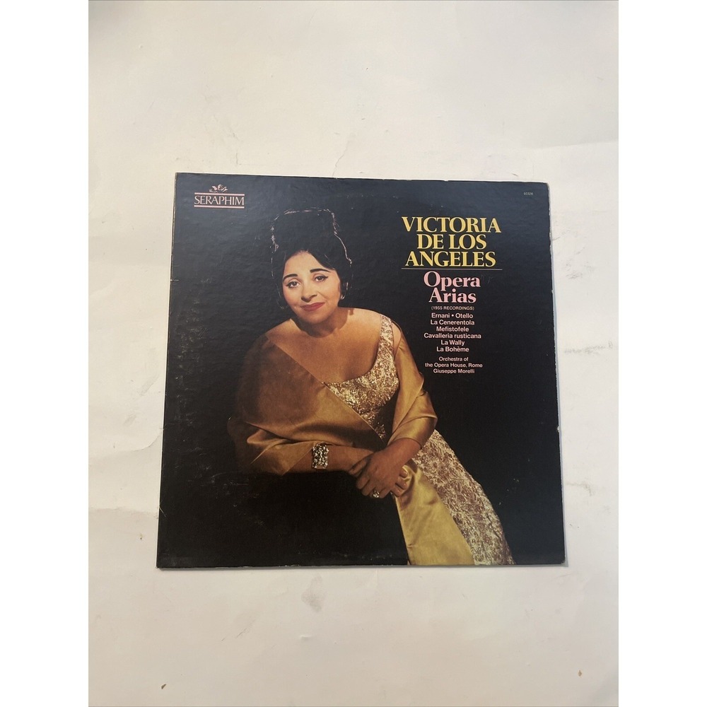Victoria de los Angeles Opera Arias‎ Seraphim 60326 Vinyl LP 1955 Recordings